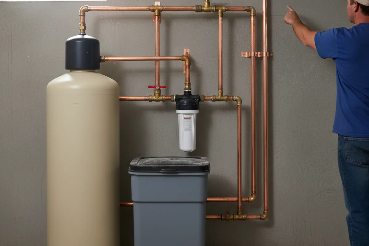 Whole-house water treatment system installed in Willow Hill